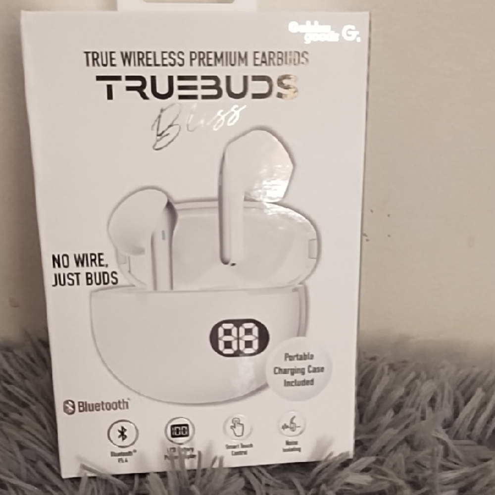 Bliss TrueBuds Wireless Earbuds with Digital Display